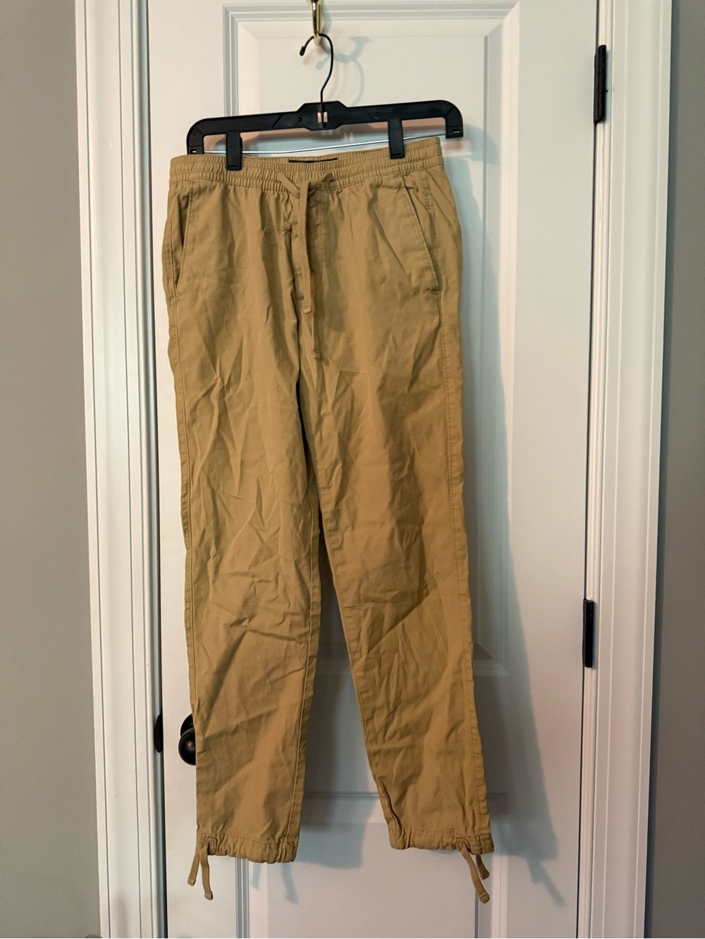 Abercrombie & Fitch Khaki Drawstring khaki Pants